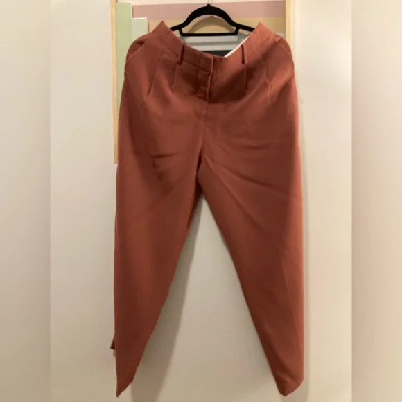 Theory Crepe pant in dusty rose - Picture 4 of 4